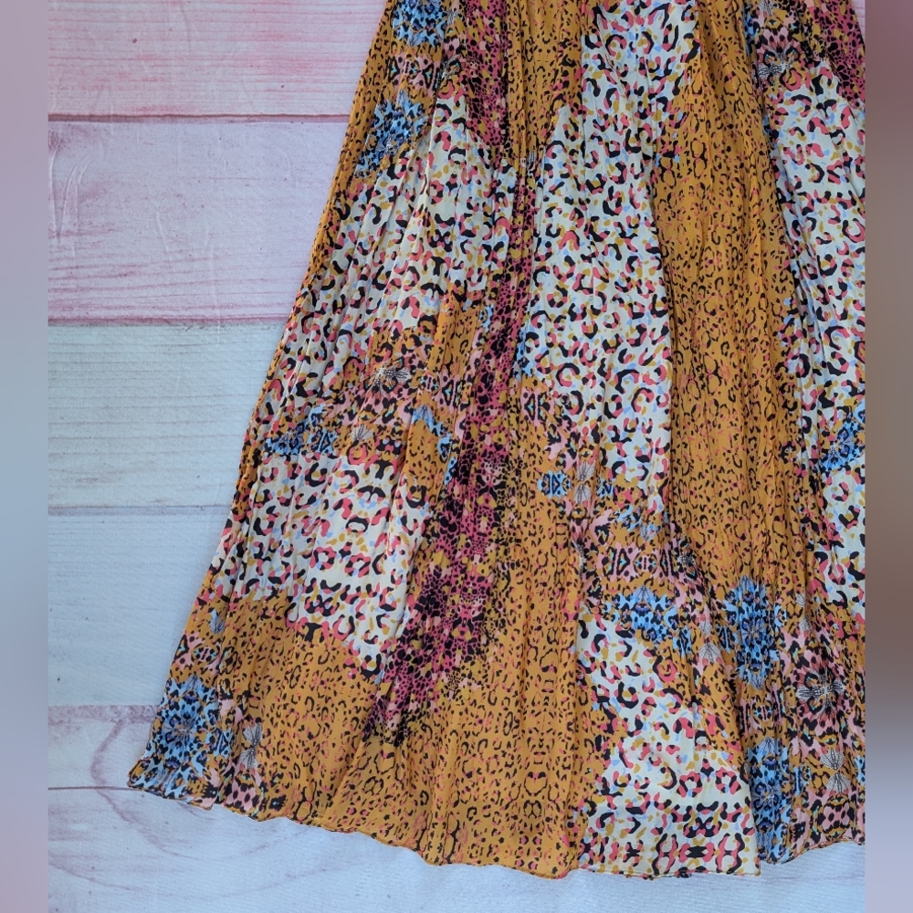 Anthro Bhanuni By Jyoti Panthera Animal Print Maxi Skirt 8 - Picture 6 of 11
